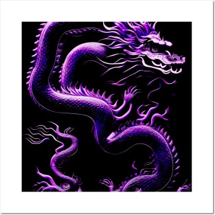 The Dragon Purple Posters and Art